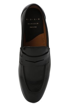 Мужские кожаные пенни-лоферы H`D`S`N BARACCO черного цвета, арт. 72402.P.1* | Фото 6 (Материал внутренний: Натуральная кожа; Стили: Классический)