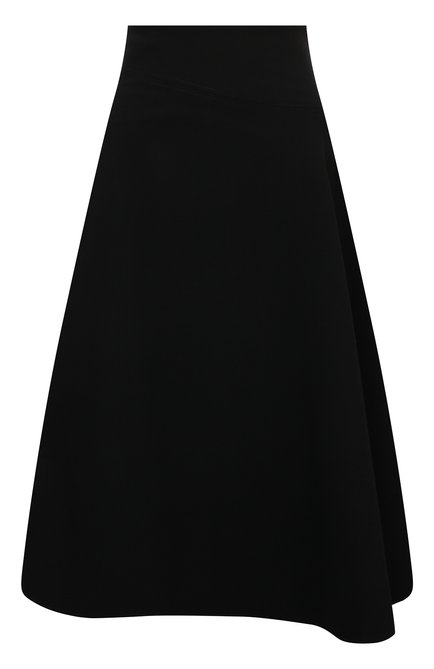 Женская шерстяная юбка LORO PIANA черного цвета по цене 194000 руб., арт. FAL9480 | Фото 1