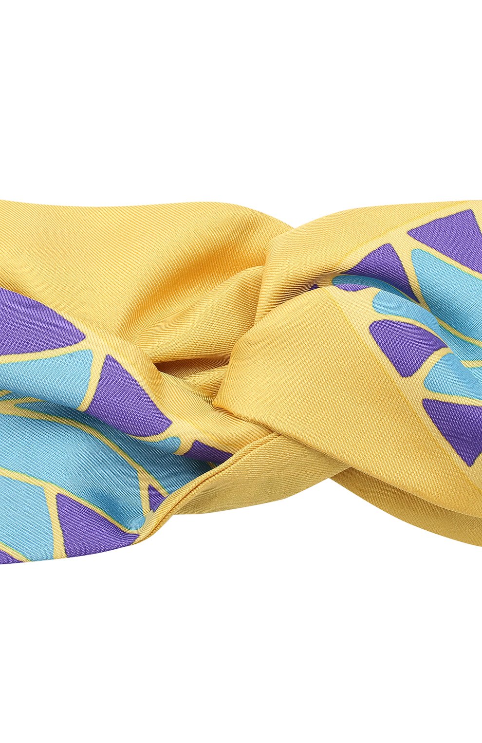 Женская шелковая повязка  VALENTINO разноцветного цвета, арт. TW2HI008/YRN | Фото 3 (Материал: Текстиль, Шелк)