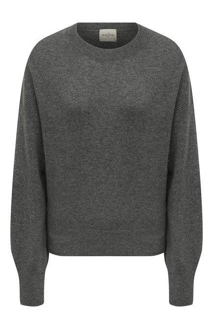 Женский кашемировый пуловер LE KASHA серого цвета по цене 0 руб., арт. M0DENA0 | Фото 1
