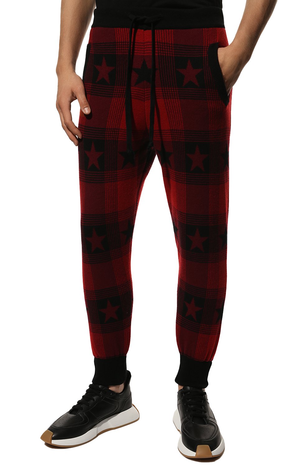 Джоггеры из шерсти и кашемира Bardqua  MA TARTAN S PANT Фото 3