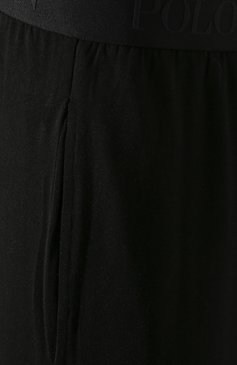 Мужские брюки POLO RALPH LAUREN черного цвета, арт. 714705167 | Фото 5 (Длина (брюки, джинсы): Стандартные; Кросс-КТ: домашняя одежда; Мужское Кросс-КТ: Брюки-белье; Материал внешний: Синтетический материал; Материал сплава: Проставле�но, Проверено; Статус проверки: Проверено, Проверена категория; Драгоценные камни: Проставлено)