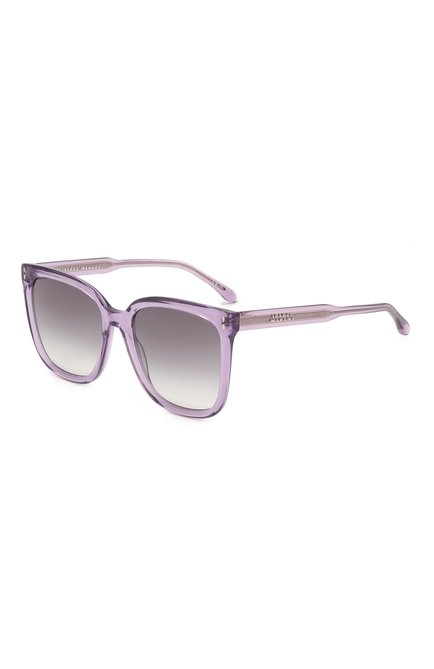Женские солнцезащитные очки ISABEL MARANT фиолетового цвета, арт. IM0123 789 | Фото 1 (Тип очков: С/з; Оптика Гендер: оптика-женское; Очки форма: Квадратные)