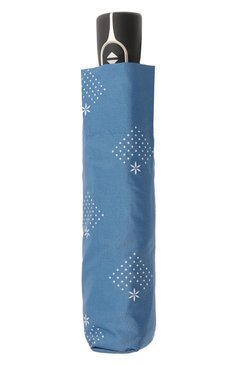 Женский складной зонт DOPPLER голубого цвета, арт. 7441465NS03 | Фото 5 (Материал: Текстиль, Синтетический материал, Металл)
