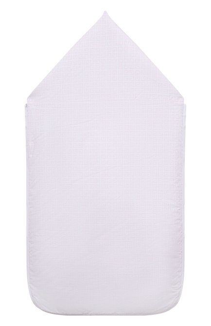 Детский утепленный конверт GIVENCHY белого цвета, арт. H90120 | Фото 2