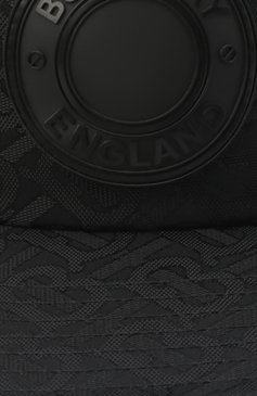 Мужской бейсболка BURBERRY черного цвета, арт. 8041633 | Фото 4 (Материал: Текстиль, Синтетический материал)
