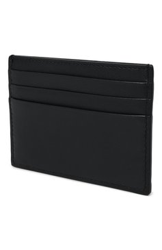 Мужской кожаный футляр для кредитных карт ALEXANDER MCQUEEN черного цвета, арт. 726324 1AAD0 | Фото 2 (Материал: Натуральная кожа)