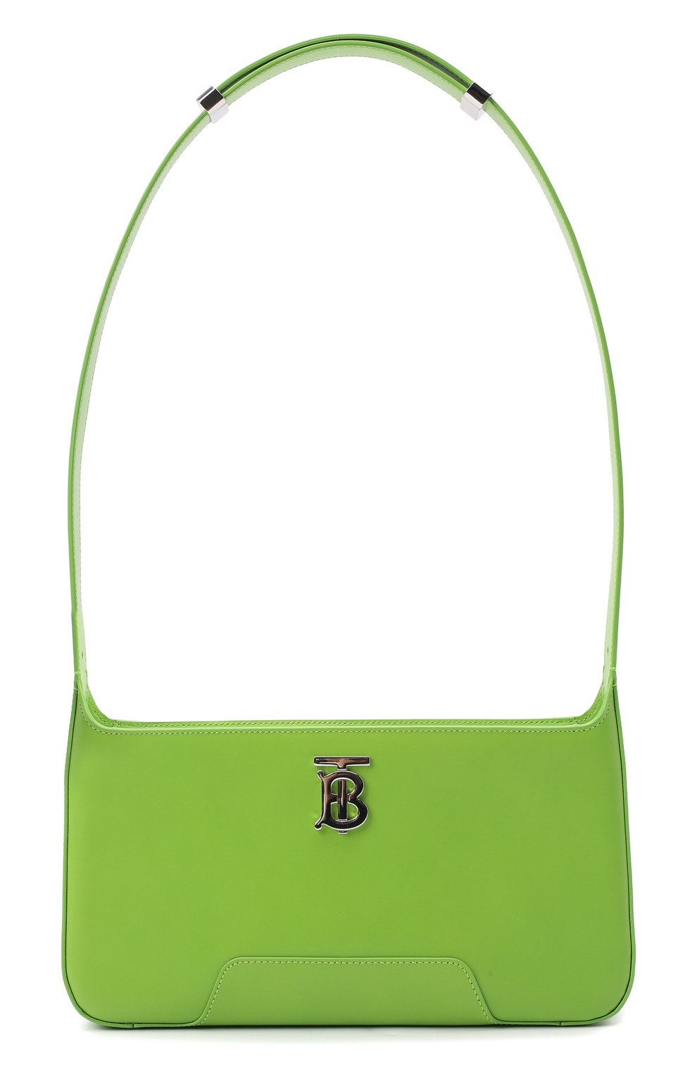 Женская сумка tb medium BURBERRY зеленого цвета, арт. 8050469 | Фото 6 (Сумки-технические: Сумки top-handle; Размер: medium; Материал: Натуральная кожа)