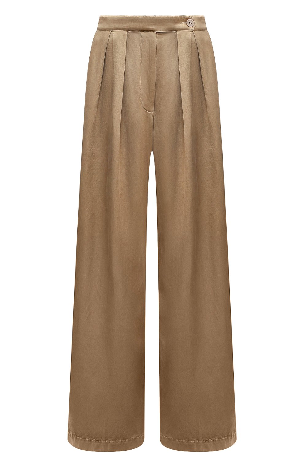 Женские бежевые брюки DRIES VAN NOTEN купить в интернет-магазине ЦУМ ...