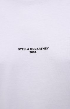 Женская белая хлопковая футболка STELLA MCCARTNEY купить в интернет ...