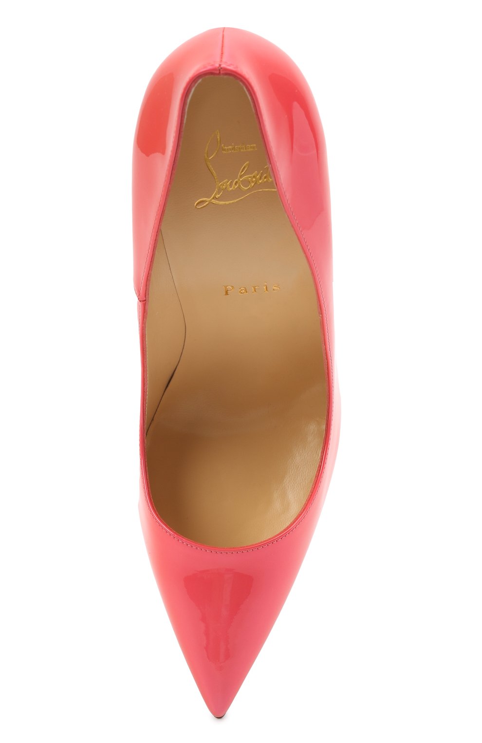 Женские розовые кожаные туфли so kate 120 CHRISTIAN LOUBOUTIN