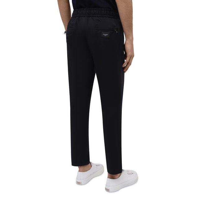 Хлопковые брюки Dolce & Gabbana  GYACET/FUFJR Фото 4