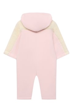 Детского комбинезон MONCLER розового цвета, арт. G2-951-8L733-10-80093 | Фото 2 (Кросс-КТ НВ: Верхняя одежда-одежда, Утепленные)