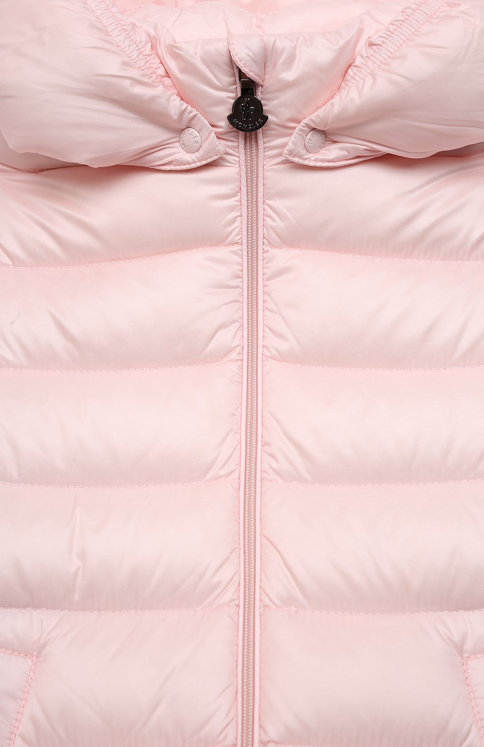Детского пуховое пальто MONCLER розового цвета, арт. G2-951-1C505-10-53048 | Фото 3 (Кросс-КТ НВ: Пальто)