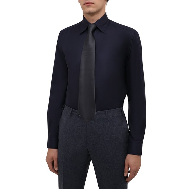 Сорочка из кашемира и шелка Zilli  MFW-87060-3/ZS128 Фото 4