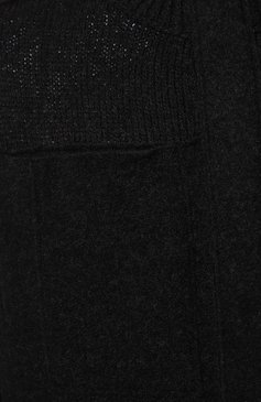 Мужской шерстяной кардиган TRANSIT темно-серого цвета, арт. CFUTRV17520 | Фото 5 (Мужское Кросс-КТ: Кардиган-одежда; Материал внешний: Шерсть; Рукава: Длинные; Длина (для топов): Стандартные; Материал сплава: Проставлено; Драгоценные камни: Проставлено; Стили: Минимализм)