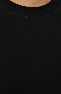 Мужская футболка ZEGNA черного цвета, арт. N3M201330 | Фото 5 (Кросс-КТ: домашняя одежда; Рукава: Короткие; Материал внешний: Синтетический материал; Длина (для топов): Стандартные; Материал сплава: Проставлено; Мужское Кросс-КТ: Футболка-белье; Драгоценные камни: Проставлено)