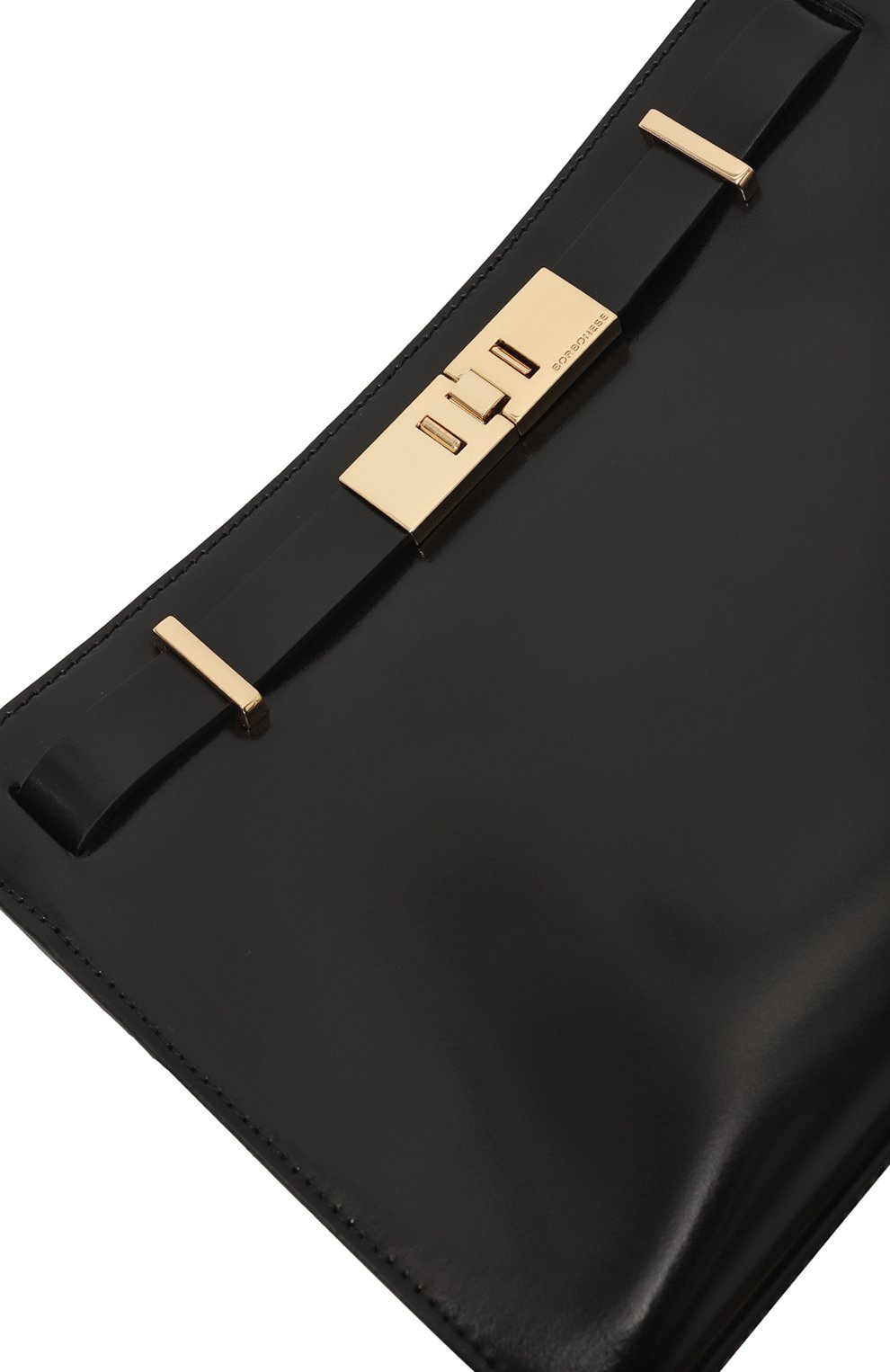 Женская сумка out of office small BORBONESE черного цвета, арт. 924647 | Фото 3 (Сумки-технические: Сумки через плечо; Материал: Натуральная кожа; Ремень/цепочка: На ремешке; Размер: small)