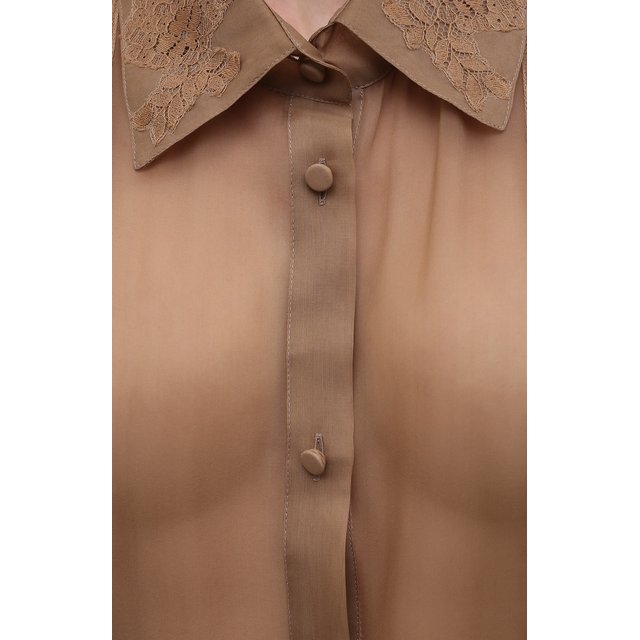 Шелковая блузка Valentino VB0AE5X52UP Фото 5