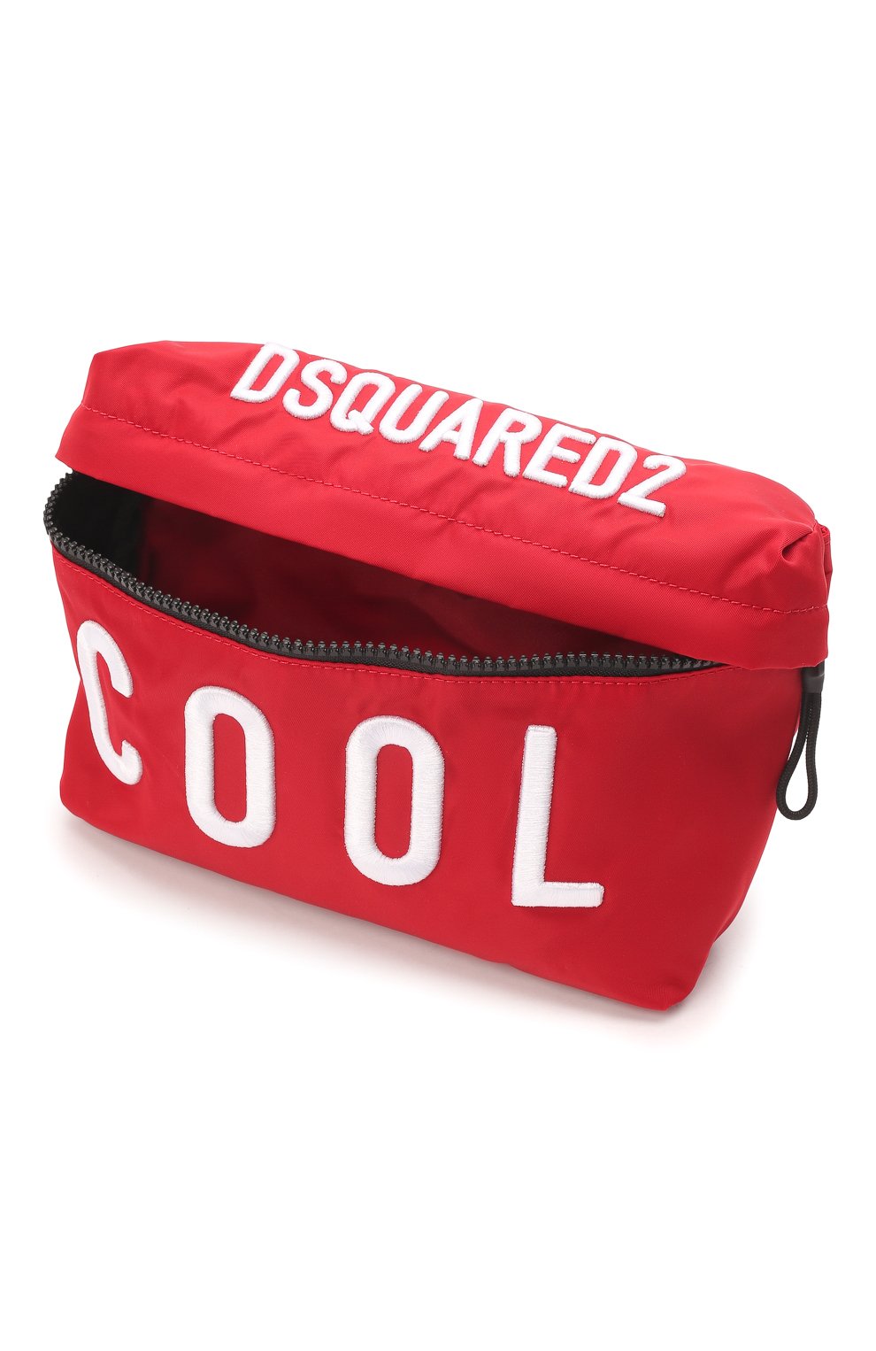 Детская поясная сумка DSQUARED2 красного цвета, арт. DQ0908-D005T | Фото 3 (Материал: Текстиль)