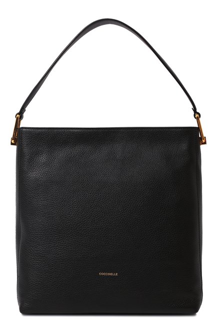 Женский сумка-тоут liya COCCINELLE черного цвета по цене 38300 руб., арт. E1 MD0 13 02 01 | Фото 1