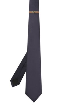 Мужской шелковый галстук GUCCI синего цвета, арт. 621511/4E009 | Фото 2 (Материал: Текстиль, Шелк; Принт: Без принта; Стили: Классический)