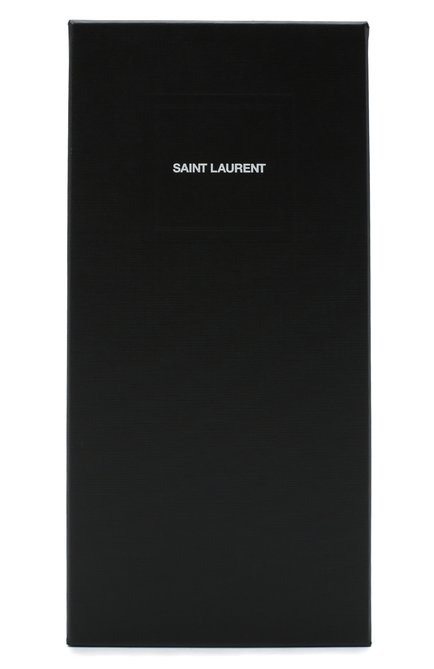 Женские колготки SAINT LAURENT черного цвета, арт. 636080/YBXM2 | Фото 2 (Материал внешний: Синтетический материал)