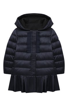 Детского пуховая куртка MONCLER темно-синего цвета, арт. G1-951-1C509-10-53048 | Фото 1 (Кросс-КТ НВ: Куртки; Региональные ограничения белый список (Axapta Mercury): RU)