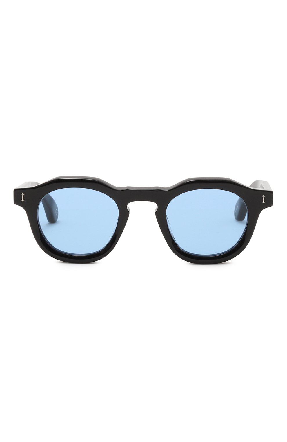 Мужские солнцезащитные очки PETER&MAY WALK голубого цвета, арт. S#105 S0LAR BLACK BLUE | Фото 3 (Кросс-КТ: С/з-мужское; Тип очков: С/з; Очки форма: Круглые; Оптика Гендер: оптика-мужское)