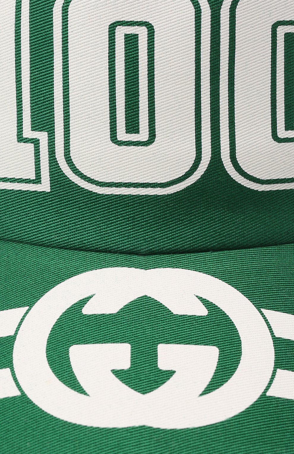 Мужской хлопковая бейсболка GUCCI зеленого цвета, арт. 673081/4HAKR | Фото 4 (Материал: Текстиль, Хлопок)