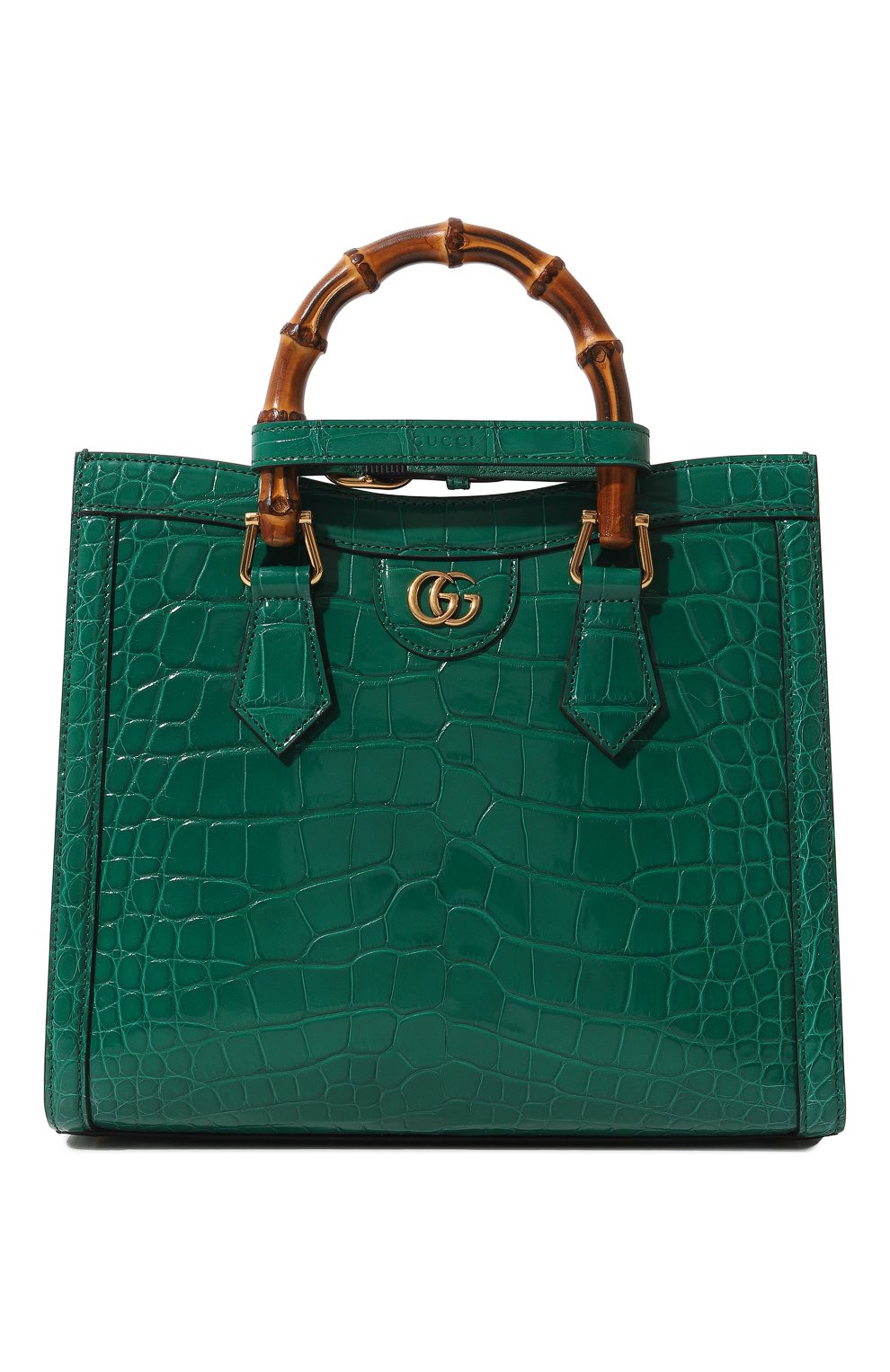 Gucci green sales crocodile bag