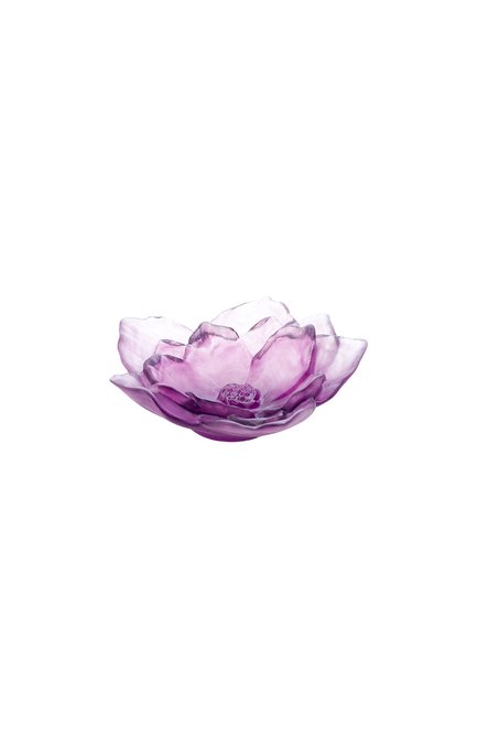 Ваза для фруктов camelia DAUM фиолетового цвета по цене 79950 руб., арт. 05733 | Фото 1