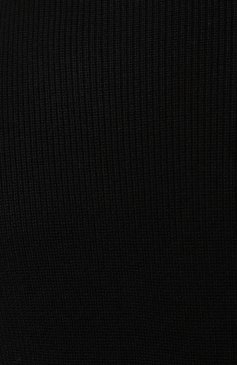 Мужской свитер из шерсти и хлопка EMPORIO ARMANI черного цвета, арт. 3R1MX1/1MDRZ | Фото 5 (Материал внешний: Шерсть, Хлопок; Рукава: Длинные; Принт: Без принта; Длина (для топов): Стандартные; Материал сплава: Проставлено; Мужское Кросс-КТ: Свитер-одежда; Драгоценные камни: Проставлено; Стили: Кэжуэл)
