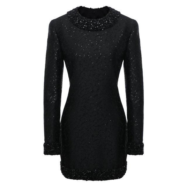 Платье с пайетками Saint Laurent 677509/Y156J