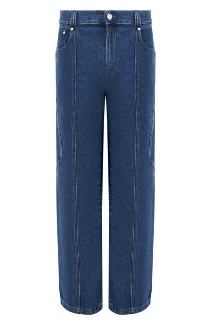 Мужские джинсы TRUSSARDI синего цвета по цене 16950 руб., арт. 52J00155-1T006238-C-001 | Фото 1