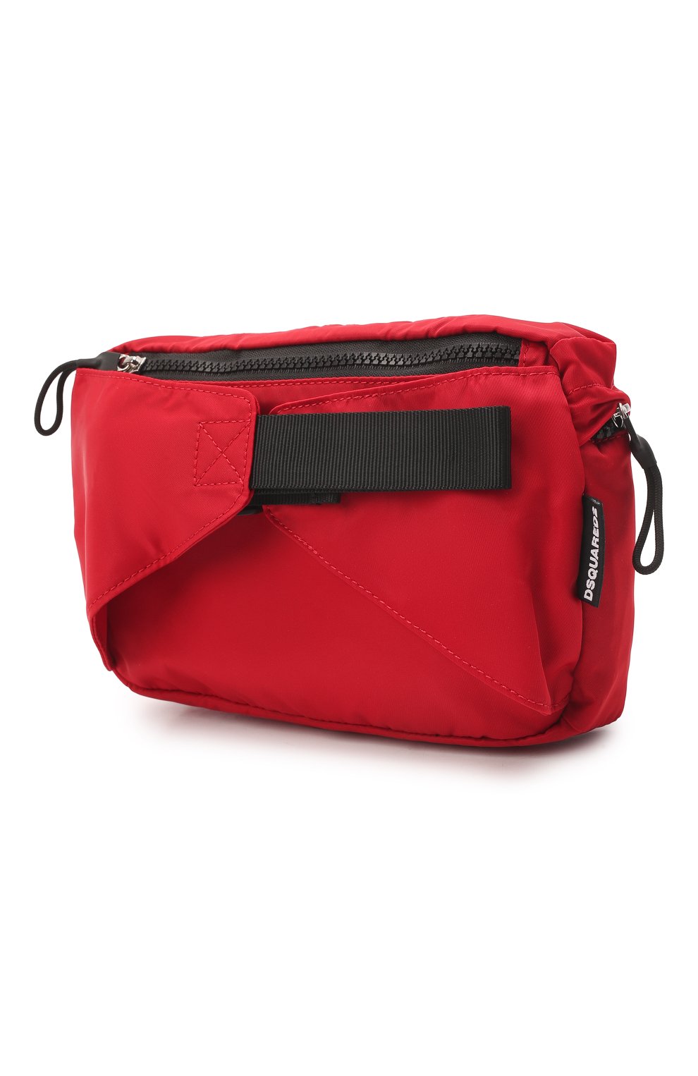Детская поясная сумка DSQUARED2 красного цвета, арт. DQ0908-D005T | Фото 2 (Материал: Текстиль)