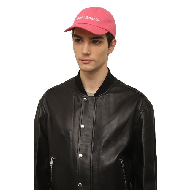 фото Хлопковая бейсболка palm angels