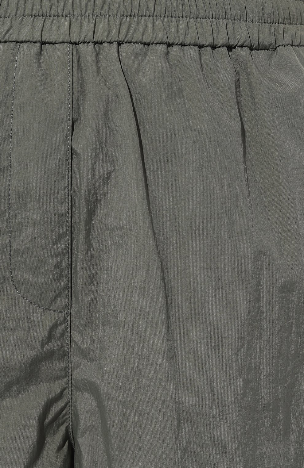Женские шорты JUUN.J зеленого цвета, арт. JW3421W52H | Фото 5 (Женское Кросс-КТ: Шорты-одежда; Длина Ж (юбки, платья, шорты): Мини; Материал внешний: Синтетический материал; Материал сплава: Проставлено; Стили: Спорт-шик; Материал подклада: Синтетический материал; Драгоценные камни: Проставлено)