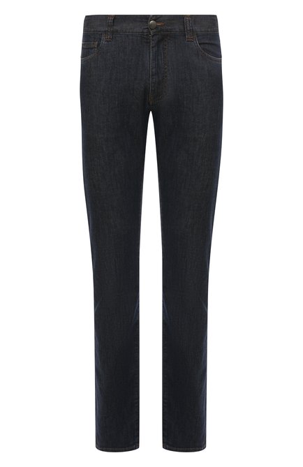 Мужские джинсы CANALI темно-синего цвета по цене 31850 руб., арт. 91700/PD00400 | Фото 1