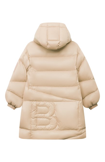 Детское пуховое пальто BACON YOUNG кремвого цвета, арт. D0UBLE B MAX WLT | Фото 2
