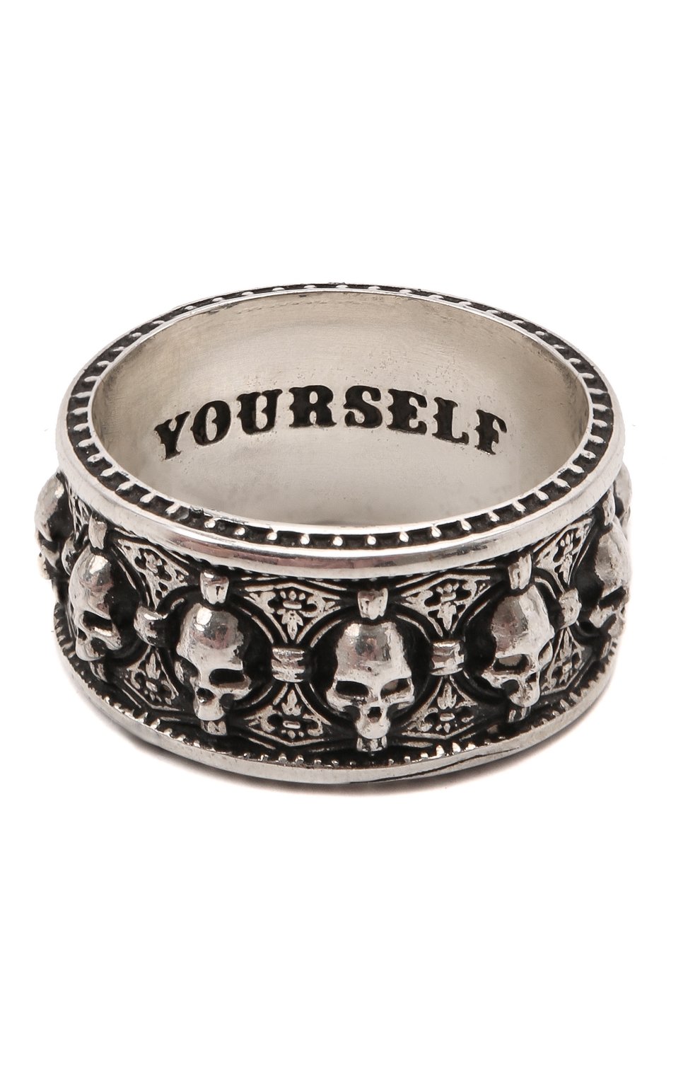 Мужское серебряное кольцо jolly roger GL JEWELRY серебряного цвета, арт. M700004-S97-01 | Фото 3 (Материал: Серебро)