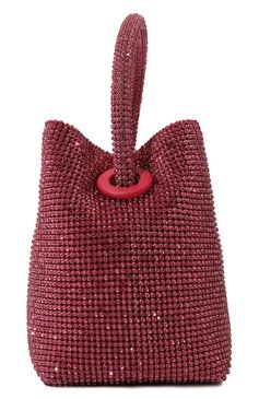 Женская сумка solene mini CULT GAIA розового цвета, арт. TH2545PS | Фото 4 (Сумки-технические: Сумки top-handle; Материал сплава: Проставлено; Размер: mini; Драгоценные камни: Проставлено; Материал: Экокожа)