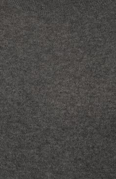 Женский кашемировый пуловер LE KASHA серого цвета, арт. M0DENA0 | Фото 5 (Материал внешний: Шерсть, Кашемир; Рукава: Длинные; Длина (для топов): Стандартные; Материал сплава: Проставлено; Женское Кросс-КТ: Пуловер-одежда; Драгоценные камни: Проставлено; Стили: Кэжуэл)