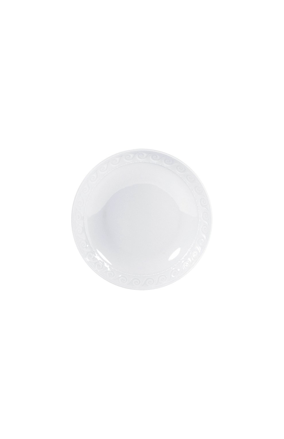 Тарелка  для пасты louvre BERNARDAUD белого цвета, арт. 0542/3402 | Фото 1 (Интерьер_коллекция: Louvre White; Интерьер Кросс-КТ: Обеденная посуда; Ограничения доставки: fragile-2)