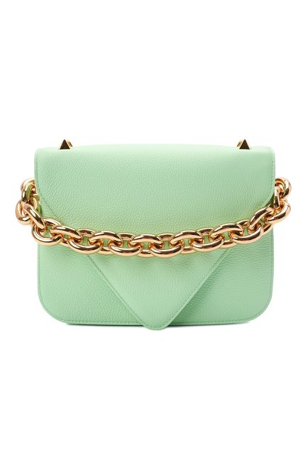 Женская сумка mount small BOTTEGA VENETA светло-зеленого цвета по цене 282500 руб., арт. 667399/V12M0 | Фото 1