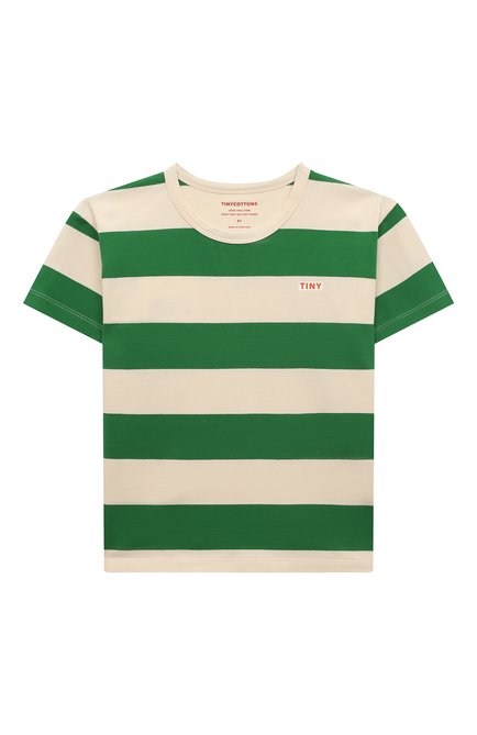 Мужского хлопковая футболка TINYCOTTONS зеленого цвета, арт. SS23-029 | Фото 1