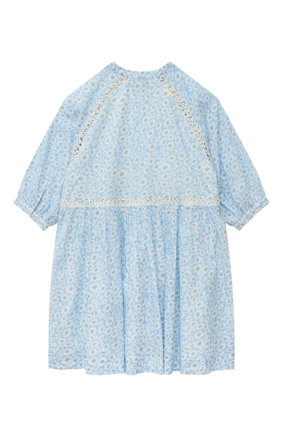 Хлопковое платье Ermanno Scervino  SFAB102C/CF535-BS002/10A-16A Фото 2