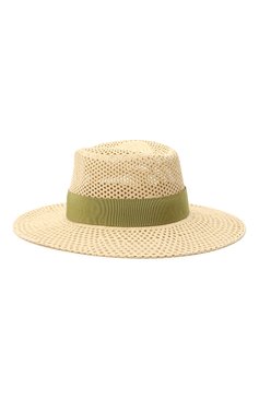 Женская шляпа INVERNI светло-бежевого цвета, арт. 5183 CP | Фото 2 (Материал: Растительное волокно)