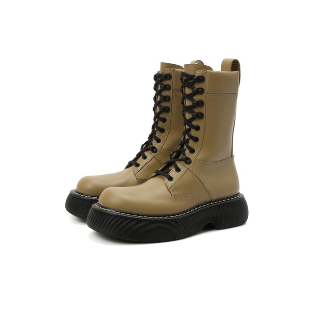 Кожаные ботинки Bottega Veneta 651411/V00H0