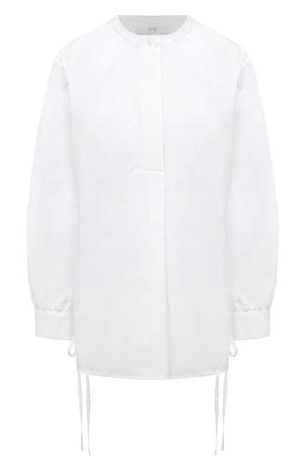 Женская хлопковая рубашка CO белого цвета по цене 84500 руб., арт. 2665LCSP | Фото 1
